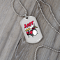 Drummer Necklace Add Me Drums Necklace Stainless Steel or 18k Gold Dog Tag 24" Chain-Express Your Love Gifts