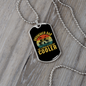 Drummer Necklace Cooler Drummer Dad Necklace Stainless Steel or 18k Gold Dog Tag 24" Chain-Express Your Love Gifts