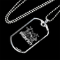 Drummer Necklace Drum Kit Necklace Stainless Steel or 18k Gold Dog Tag 24" Chain-Express Your Love Gifts