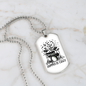 Drummer Necklace Drummers Be Crazy Necklace Stainless Steel or 18k Gold Dog Tag 24" Chain-Express Your Love Gifts