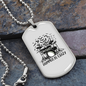 Drummer Necklace Drummers Be Crazy TranspArent Necklace Stainless Steel or 18k Gold Dog Tag 24" Chain-Express Your Love Gifts