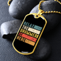 Drummer Necklace Relax The Drummer is Here Necklace Stainless Steel or 18k Gold Dog Tag 24" Chain-Express Your Love Gifts