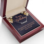 Happy Birthday Custom Name Necklace Special Wish Message-Express Your Love Gifts
