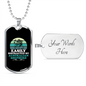 Easily Distracted by Australian Shepherd Necklace Stainless Steel or 18k Gold Dog Tag 24" Chain-Express Your Love Gifts