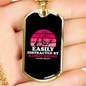 Easily Distracted by Basset Hound Necklace Stainless Steel or 18k Gold Dog Tag 24" Chain-Express Your Love Gifts