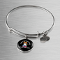 Easily Distracted By Books Cat Bracelet Stainless Steel or 18k Gold Circle Bangle-Express Your Love Gifts
