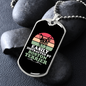 Easily Distracted by Boston Terrier Necklace Stainless Steel or 18k Gold Dog Tag 24" Chain-Express Your Love Gifts