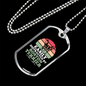 Easily Distracted by Boston Terrier Necklace Stainless Steel or 18k Gold Dog Tag 24" Chain-Express Your Love Gifts