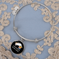 Easily Distracted By Cats Bracelet Stainless Steel or 18k Gold Circle Bangle-Express Your Love Gifts