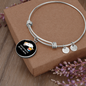 Easily Distracted By Cats Bracelet Stainless Steel or 18k Gold Circle Bangle-Express Your Love Gifts
