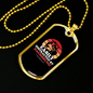 Easily Distracted by Dachshund Necklace Stainless Steel or 18k Gold Dog Tag 24" Chain-Express Your Love Gifts