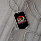 Easily Distracted by Dachshund Necklace Stainless Steel or 18k Gold Dog Tag 24" Chain-Express Your Love Gifts