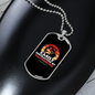 Easily Distracted by Dachshund Necklace Stainless Steel or 18k Gold Dog Tag 24" Chain-Express Your Love Gifts