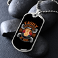 Easily Distracted By Dogs Necklace Stainless Steel or 18k Gold Dog Tag 24" Chain-Express Your Love Gifts