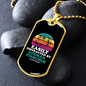 Easily Distracted by German Pinscher Necklace Stainless Steel or 18k Gold Dog Tag 24" Chain-Express Your Love Gifts
