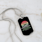 Easily Distracted by Golden Retriever Necklace Stainless Steel or 18k Gold Dog Tag 24" Chain-Express Your Love Gifts