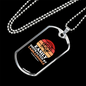 Easily Distracted by Labradoodle Necklace Stainless Steel or 18k Gold Dog Tag 24" Chain-Express Your Love Gifts