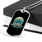 Easily Distracted by Labrador Necklace Stainless Steel or 18k Gold Dog Tag 24" Chain-Express Your Love Gifts