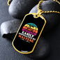 Easily Distracted by Maltese Necklace Stainless Steel or 18k Gold Dog Tag 24" Chain-Express Your Love Gifts