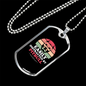 Easily Distracted by Pitbull Necklace Stainless Steel or 18k Gold Dog Tag 24" Chain-Express Your Love Gifts