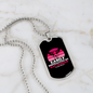 Easily Distracted by Rat Terrier Necklace Stainless Steel or 18k Gold Dog Tag 24" Chain-Express Your Love Gifts