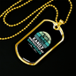 Easily Distracted by Rottweiler Necklace Stainless Steel or 18k Gold Dog Tag 24" Chain-Express Your Love Gifts