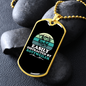 Easily Distracted by Rottweiler Necklace Stainless Steel or 18k Gold Dog Tag 24" Chain-Express Your Love Gifts