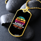 Easily Distracted by Shih Tzu Necklace Stainless Steel or 18k Gold Dog Tag 24" Chain-Express Your Love Gifts