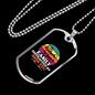 Easily Distracted by Shih Tzu Necklace Stainless Steel or 18k Gold Dog Tag 24" Chain-Express Your Love Gifts