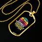 Easily Distracted by Yorkshire Terrier Necklace Stainless Steel or 18k Gold Dog Tag 24" Chain-Express Your Love Gifts