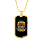 Easily Distracted by Yorkshire Terrier Necklace Stainless Steel or 18k Gold Dog Tag 24" Chain-Express Your Love Gifts