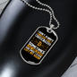 Eat & Sleep Bitcoin Crypto Necklace Stainless Steel or 18k Gold Dog Tag 24" Chain-Express Your Love Gifts