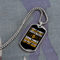 Eat & Sleep Bitcoin Crypto Necklace Stainless Steel or 18k Gold Dog Tag 24" Chain-Express Your Love Gifts