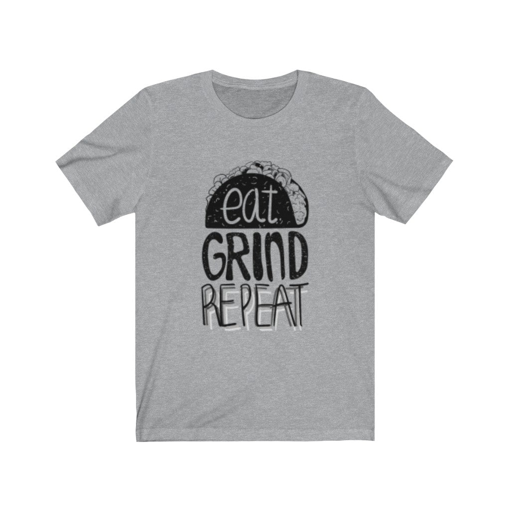 Eat Grind Repeat Men's TShirt-Express Your Love Gifts