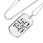 Eat More Fast Food Necklace Stainless Steel or 18k Gold Dog Tag 24" Chain-Express Your Love Gifts