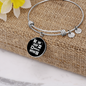 Eat Sleep Cats Bracelet Stainless Steel or 18k Gold Circle Bangle-Express Your Love Gifts