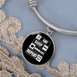 Eat Sleep Cats Bracelet Stainless Steel or 18k Gold Circle Bangle-Express Your Love Gifts