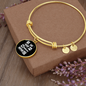 Eat Sleep Cats Bracelet Stainless Steel or 18k Gold Circle Bangle-Express Your Love Gifts
