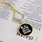 Eat Sleep Cats Circle Necklace Stainless Steel or 18k Gold 18-22"-Express Your Love Gifts