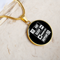 Eat Sleep Cats Circle Necklace Stainless Steel or 18k Gold 18-22"-Express Your Love Gifts