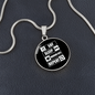 Eat Sleep Cats Circle Necklace Stainless Steel or 18k Gold 18-22"-Express Your Love Gifts