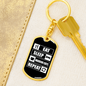 Eat Sleep Cats Keychain Stainless Steel or 18k Gold Dog Tag Keyring-Express Your Love Gifts