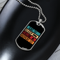 Eat Sleep Drum Repeat Necklace Stainless Steel or 18k Gold Dog Tag 24" Chain-Express Your Love Gifts