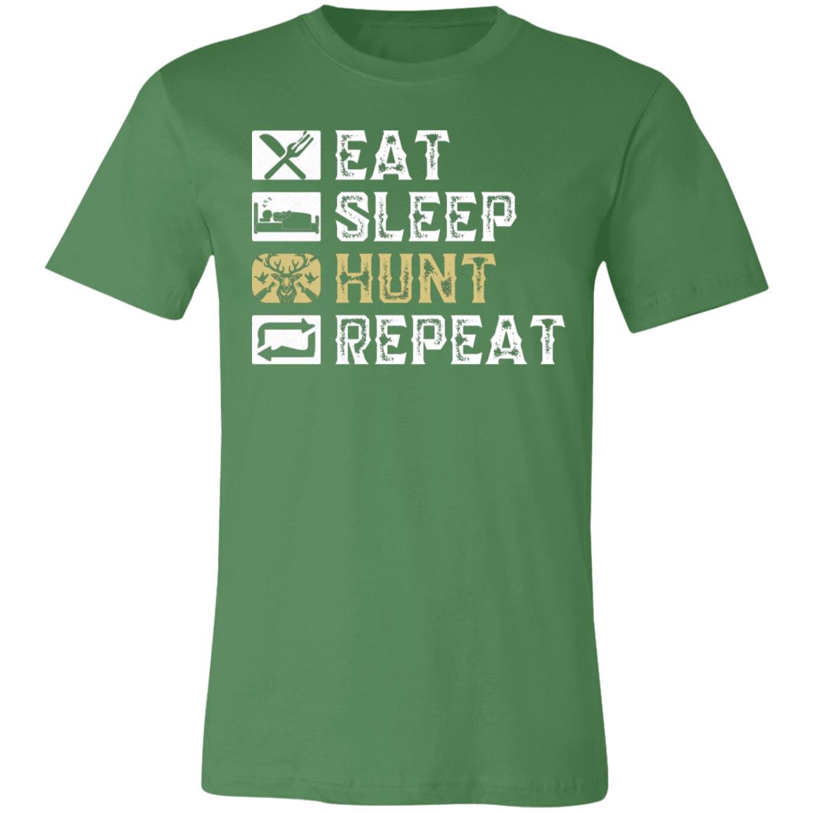 Eat Sleep Hunt Repeat Hunter Gift T-Shirt-Express Your Love Gifts