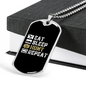 Eat Sleep Hunt Repeat Necklace Stainless Steel or 18k Gold Dog Tag 24" Chain-Express Your Love Gifts