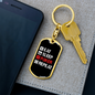 Eat Sleep Poker Repeat Gambler Keychain Stainless Steel or 18k Gold Dog Tag Keyring-Express Your Love Gifts