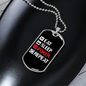 Eat Sleep Poker Repeat Gambler Necklace Stainless Steel or 18k Gold Dog Tag 24-Express Your Love Gifts