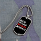 Eat Sleep Poker Repeat Gambler Necklace Stainless Steel or 18k Gold Dog Tag 24-Express Your Love Gifts