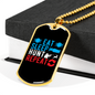 Eat Sleep Repeat Necklace Stainless Steel or 18k Gold Dog Tag 24" Chain-Express Your Love Gifts