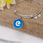 eCash (XEC) Bracelet Stainless Steel or 18k Gold Circle Bangle-Express Your Love Gifts